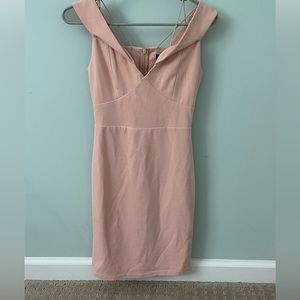 Lulu’s Blush Cocktail Dress. Size XS.